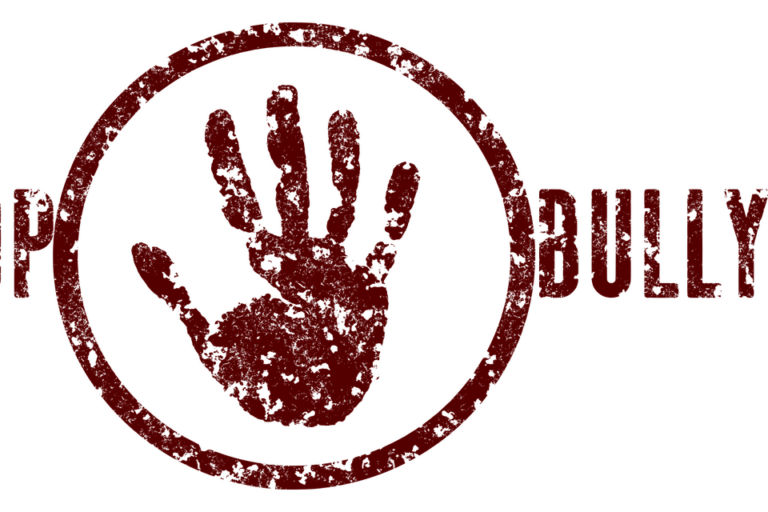 bullying-7208740_1280 A sign saying "Stop Bullying: with an image of the palm of a hand